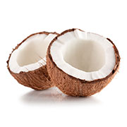 coconut coconut half